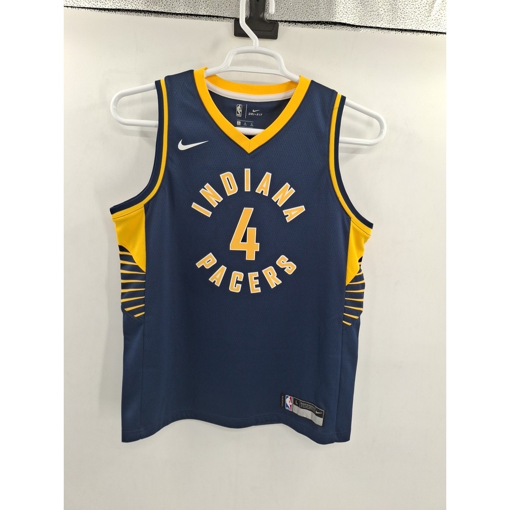 Nike Dri-Fit Large 14/16 Indiana Pacers Victor‎ Oladipo Basketball Jersey
